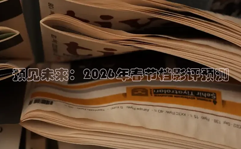预见未来：2026年春节档影评预测